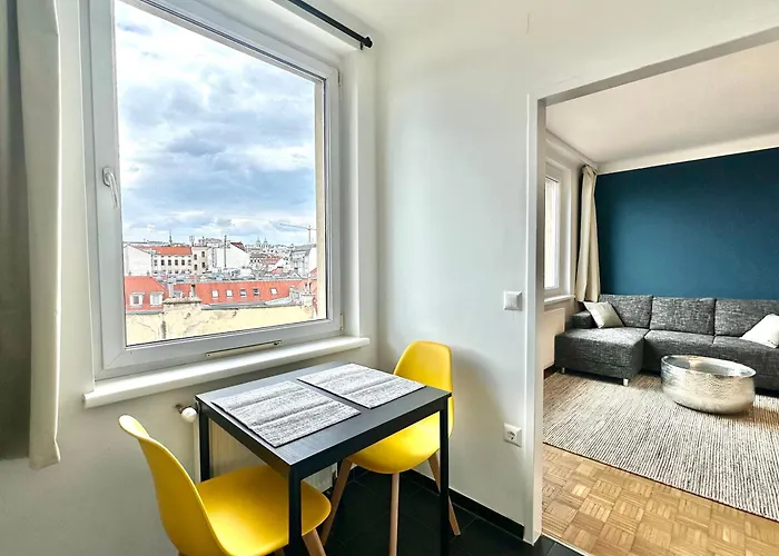 Bright Design 3 Mins From Naschmarkt & U4 Vídeň