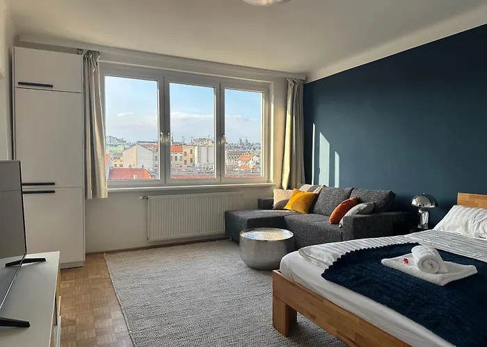 Bright Design 3 Mins From Naschmarkt & U4 Apartmán Vídeň