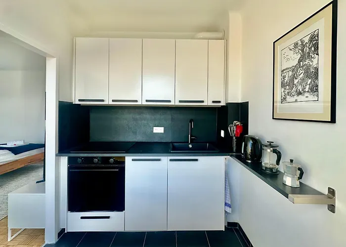 Apartmán Bright Design 3 Mins From Naschmarkt & U4